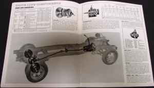 1963 Chevrolet Truck Chassis Cab Stake C L T 50 Thru 80 Sales Brochure R1 Orig