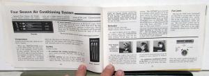 1969 Chevrolet Camaro Chevelle Nova Owners Manual W/Protection Plan & More Orig