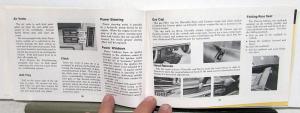 1969 Chevrolet Camaro Chevelle Nova Owners Manual W/Protection Plan & More Orig