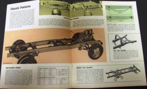 1964 Chevrolet Diesel Conventional Low Tilt Cab & Tandem Trucks Sale Brochure R1