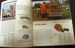 1964 Chevrolet Chassis Tilt Low Cab Stake LCF Med & HD Trucks Sales Brochure