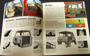 1964 Chevrolet Chassis Tilt Low Cab Stake LCF Med & HD Trucks Sales Brochure