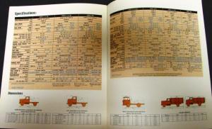 1964 Chevrolet Chassis Tilt Low Cab Stake LCF Med & HD Trucks Sales Brochure