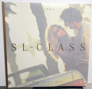 1995 Mercedes Benz SL Class Prestige Dealer Sales Brochure 320 500 600