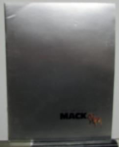 1975 Mack Trucks Dealer Historical Promotional Sales Brochure Booklet
