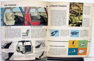 1964 Chevrolet Truck Light Duty Chassis Cab & Stake Sales Brochure Original