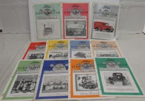 1935 Ford Service Bulletins Full Set Dealer Repair & Troubleshooting Updates