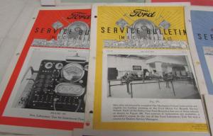 1935 Ford Service Bulletins Full Set Dealer Repair & Troubleshooting Updates