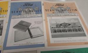 1935 Ford Service Bulletins Full Set Dealer Repair & Troubleshooting Updates