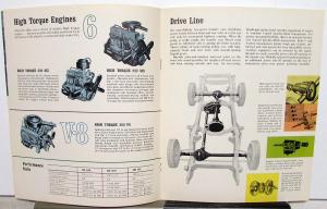 1964 Chevrolet Truck 4 Wheel Dr Pickup Suburban Chassis Cab Panel Sales Brochure