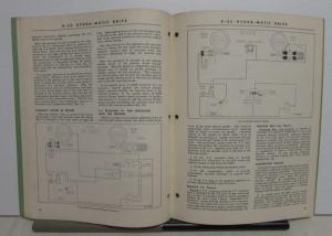 1953 Kaiser Frazer Hydra-Matic Transmission Shop Manual Supplement Model K-53