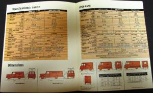 1964 Chevrolet Truck Panel & Step Van Models Sales Brochure Original