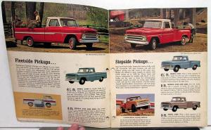 1964 Chevrolet Conventional C10 C20 C30 Pickup Truck Sales Brochure Original