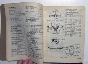 1939 Chevrolet Dealer Parts Price List Book Chassis Body & Commercial Original