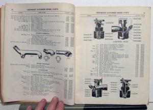 1916-1928 Chevrolet 4 Cylinder Models Parts Book Superior Capitol National Orig