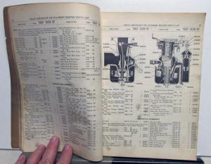 1929-1936 Chevrolet Chassis Parts List Book Six Cylinder Models Original