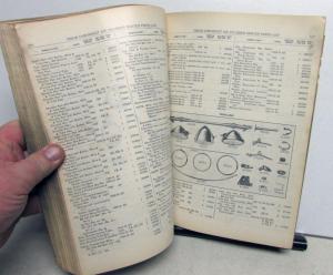 1929-1936 Chevrolet Chassis Parts List Book Six Cylinder Models Original