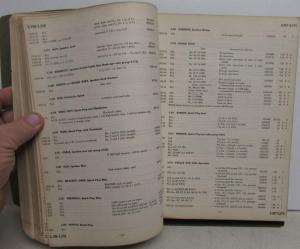 1929-1947 Chevrolet Dealer Master Parts Price List Book Six Cylinder Models Orig