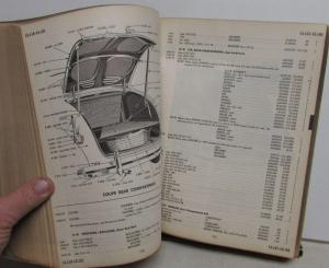 1929-1947 Chevrolet Dealer Master Parts Price List Book Six Cylinder Models Orig