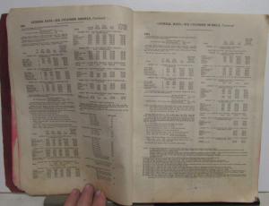 1929-1941 Chevrolet Dealer Master Parts Price List Book Six Cylinder Models Orig
