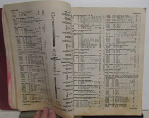 1929-1941 Chevrolet Dealer Master Parts Price List Book Six Cylinder Models Orig