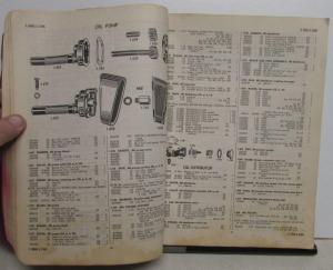 1929-1941 Chevrolet Dealer Master Parts Price List Book Six Cylinder Models Orig