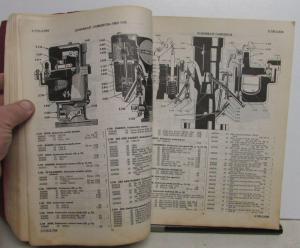 1929-1941 Chevrolet Dealer Master Parts Price List Book Six Cylinder Models Orig
