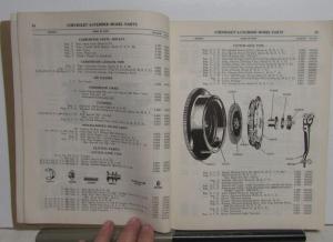 1916-1928 Chevrolet Dealer Four Cylinder Models Parts Book Effective July 1940