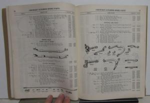 1916-1928 Chevrolet Dealer Four Cylinder Models Parts Book Effective July 1940