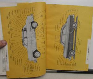 1954 & Earlier Chevrolet Car/Truck Parts Ready Reference Book Garage Body Shop
