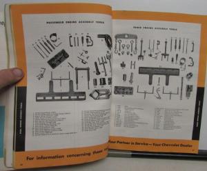 1954 & Earlier Chevrolet Car/Truck Parts Ready Reference Book Garage Body Shop