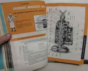 1954 & Earlier Chevrolet Car/Truck Parts Ready Reference Book Garage Body Shop