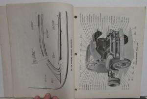 1954 Chevrolet Dealer New Car & Truck Parts Catalog Book & Price Schedule Orig