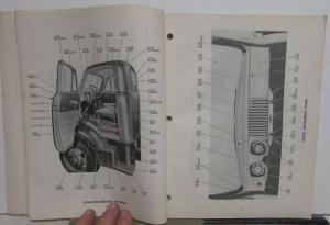 1954 Chevrolet Dealer New Car & Truck Parts Catalog Book & Price Schedule Orig