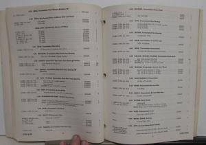 1954 Chevrolet Dealer New Car & Truck Parts Catalog Book & Price Schedule Orig