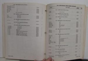 1954 Chevrolet Dealer New Car & Truck Parts Catalog Book & Price Schedule Orig