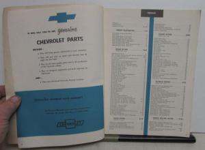 1952 & Earlier Chevrolet Car/Truck Parts Ready Reference Book Garage Body Shop