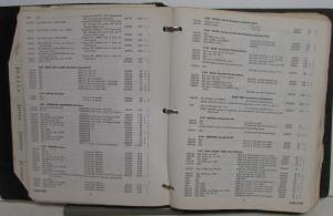 1929-1951 Chevrolet Dealer Master Parts Catalog Book Six-Cylinder Models Orig