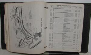 1929-1951 Chevrolet Dealer Master Parts Catalog Book Six-Cylinder Models Orig