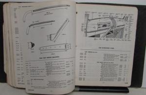 1929-1951 Chevrolet Dealer Master Parts Catalog Book Six-Cylinder Models Orig