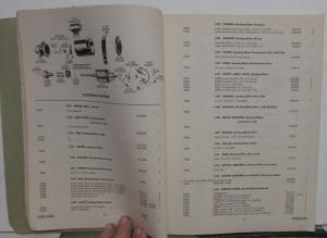 1950 Chevrolet Dealer Parts Catalog Book & Price Schedule Car New Truck Orig