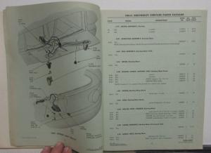1960-1961 Chevrolet Corvair Dealer Parts Accessories Catalog Book Car Van Pickup