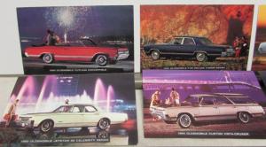 1965 Oldsmobile Dealer Promotional Post Card Set Of 11 Cutlass 98 F85 88 Jetstar