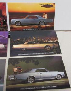 1965 Oldsmobile Dealer Promotional Post Card Set Of 11 Cutlass 98 F85 88 Jetstar