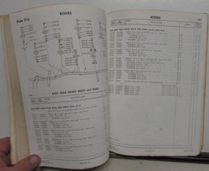 1965 Studebaker Chassis Body Parts Catalog Book Models S &  V Commander Daytona