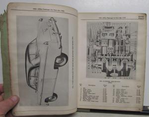 1952 1953 Willys Car Dealer Parts List Book Models 475A 675 675A 685 685A Orig