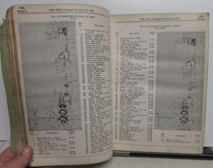 1952 1953 Willys Car Dealer Parts List Book Models 475A 675 675A 685 685A Orig