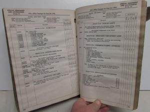 1952 1953 Willys Car Dealer Parts List Book Models 475A 675 675A 685 685A Orig