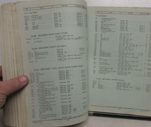 1940-1963 Buick Master Body Parts Book Riviera Roadmaster Le Sabre Invicta Orig