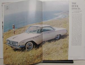 1961 Buick Dealer Prestige Sales Brochure Oversized Le Sabre Invicta Electra